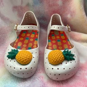 Mini Melissa Pineapple Shoes